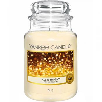 Yankee Candle 623g - All is Bright - Housewarmer Duftkerze großes Glas